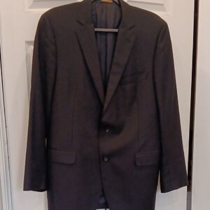 Brooks Brothers Black Sport Coat with Classic Notch Lapel